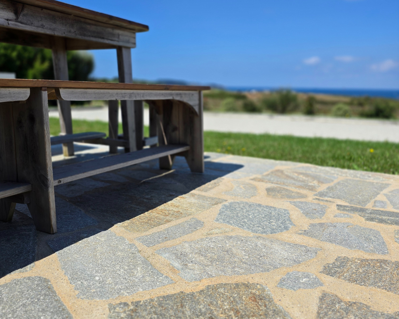 Création carrelage terrasse Belle-Île-en-Mer