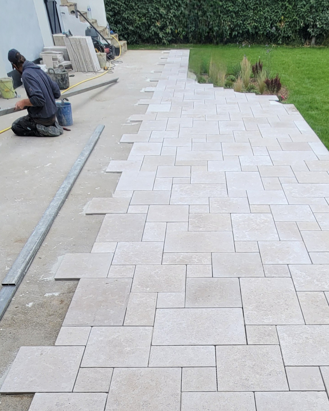 Création carrelage terrasse Belle-Île-en-Mer